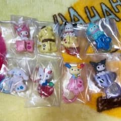 A*様 サンリオキャラクターズ キーリングハンガー　全8種 コンプリートのサムネイル