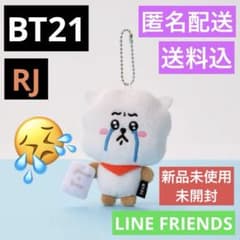 BT21 봉제인형 키링 TODAY'S FACE 엔 RJ 진