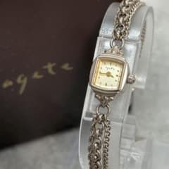 希少 agete アガット ブレスウォッチ 腕時計 シルバー925 クォーツ 希少 agete アガット ブレスウォッチ 腕時計 シルバー925 クォーツ