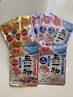 はごろもフーズ 無一物パウチ かつお 鶏むね肉40g×8のサムネイル