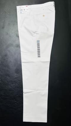 新品未使用 感動パンツ(コットンライク) DRY ユニクロ 79×76 ホワイトのサムネイル