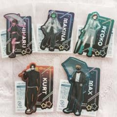 銀河特急ミルキー★サブウェイ ステッカー 全5種コンプリート セブンイレブンのサムネイル
