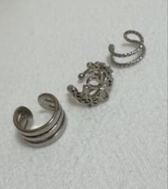 3-piece ear cuff set