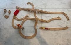 IKEA LILLABO リラブー　木製　レール　トーマス　混在　橋　トンネルのサムネイル