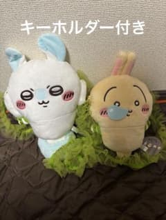 映画ちいかわ 昆布締めぬいぐるみショルダーバッグ　うさぎ　モモンガ　セット+αのサムネイル