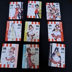 ウマ娘 ケンタッキー(KFC) コラボカード 全9種コンプリートセット