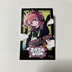 にじさんじ　笹木咲　2434JAM まねきねこ　フォトカード