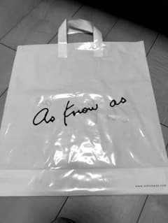 as know as ショッパー ショップ袋のサムネイル