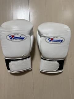 Winning ボクシンググローブ 8oz ホワイト - メルカリ