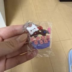 はなまるおばけ　ラバーキーホルダーのサムネイル