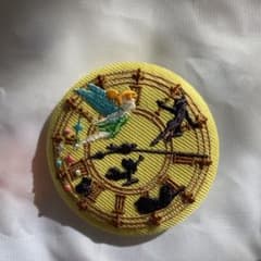 ディズニー ピーターパン 缶バッジ 刺繍のサムネイル