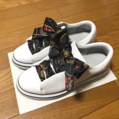ZARA リボン付きレザープリムソールのサムネイル