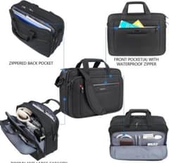 ●VANKEAN Laptop Bag Premium Laptop Briefcase Expandable