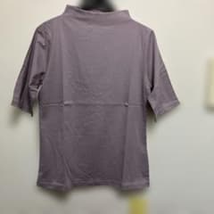 紫色 半袖Tシャツ Lサイズ 綿100%のサムネイル