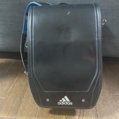adidas ランドセル ブラック×ブルーのサムネイル