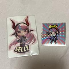 Crazy Raccoon Selly ステッカー 2種セットのサムネイル