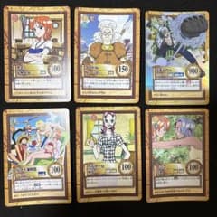ワンピース バンダイ 6枚セットまとめ ハイパーバトル - メルカリ