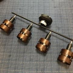 ニトリ　シーリングライト　Nウッドリング　DBRのサムネイル