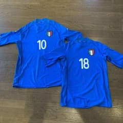 2002W杯イタリア代表R.バッジョ仕様レプリカユニフォーム2枚セット