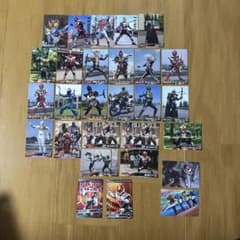 仮面ライダー　カード　まとめ売り＋おまけ付きのサムネイル