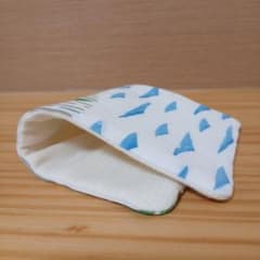 あわごん様　W   ミナペルホネン　ハンドメイド　手拭 ハンカチ 24 ハンドメイド ハンカチ ミナペルホネン ハーフハンカチ ガーゼ