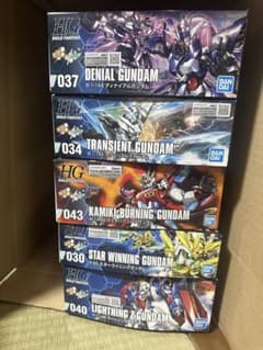 ガンプラまとめ売りビルドファイターズ 5点セット - メルカリ