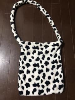 カウ柄 ボア ショルダーバッグのサムネイル