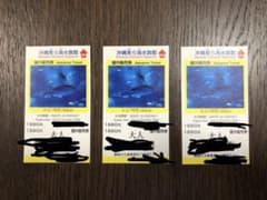 美ら海水族館　大人チケット３枚のサムネイル
