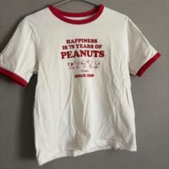 新品　UNIQLO ユニクロ　UT Tシャツ スヌーピー　XL 赤　白のサムネイル