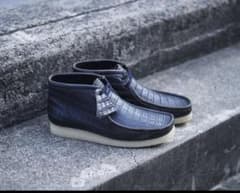 ヤマヒ　様26.5 clarks wallabee boot crocodileのサムネイル