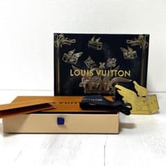 ルイヴィトン 限定ショッパー スライド式ギフトBOX リボン カード付き