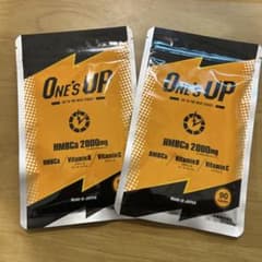 ONE'S UP HMBca 2000mg サプリメント 2袋セットのサムネイル