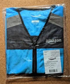Amazon配達員ベスト(新品未開封)S/Mサイズのサムネイル