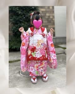 七五三　3歳　着物　京都花ひめ　フルセットのサムネイル