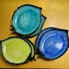 葉っぱの形の小皿 6枚セットのサムネイル