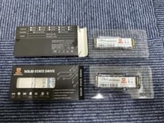 SSD M.2 2280 NVMe SSD 128GB 2枚のサムネイル