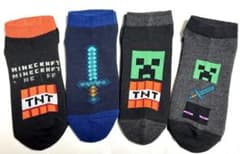 新品　マイクラフト　クリパ　TNT ニンテンドー　ゲーム　人気　キャラ　ソックスのサムネイル
