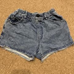 ケミカルウォッシュ　デニムパンツ　130のサムネイル