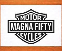 2枚組 マグナ50カッティングステッカー 14×11cmのサムネイル