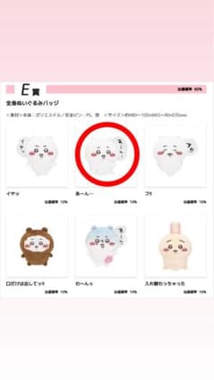 ちいかわだらけくじのサムネイル