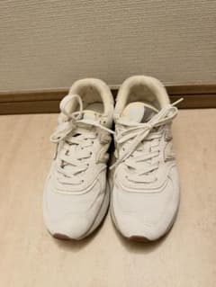 ニューバランス 23.0cm 白/ベージュのサムネイル