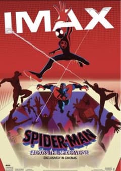 スパイダーマン　アクロス・ザ・スパイダーバース　IMAX 入場者特典　ポスターのサムネイル