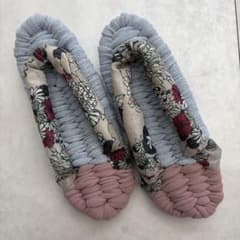布ぞうり　ルームシューズ　ハンドメイのサムネイル