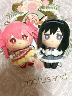 魔法少女まどか☆マギカ マスコット 2種セット まどか ほむらのサムネイル
