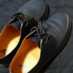 Dr.Martens ネイビー　3ホールのサムネイル