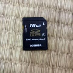 TOSHIBA SDHCメモリーカード 16GBのサムネイル
