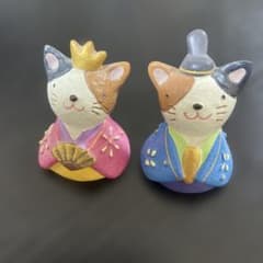 お雛様ノーティセット　ネコのサムネイル