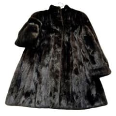 極美品 総丈105cm グラマミンク ファーコート L 毛並み◎ なめし柔らか 着丈80cm グラマミンク リアルファーコート 毛皮 毛並み◎ なめし