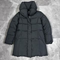 ef-de エフデ　大きいサイズ　13号　ダウンコート　　ロング　ボリューム襟 Maglie par ef－de》3WAYロングダウンコート《Re