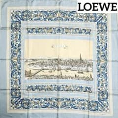 LOEWE ロエベ スカーフ 大判 SEVILLA 風景 サックスブルー. LOEWE ロエベ スカーフ 大判 SEVILLA 風景 サックスブルー. - メルカリ